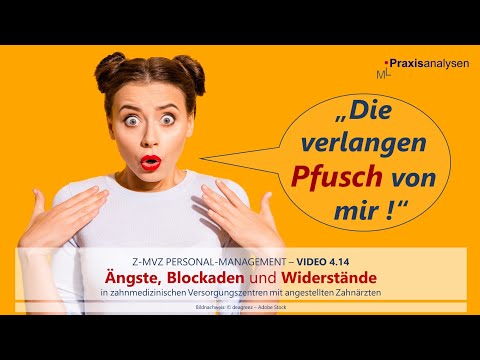 Haben angestellte Zahnärzte im Z-MVZ zu wenig Zeit für qualitativ hochwertige Leistungen? Teil 4.14