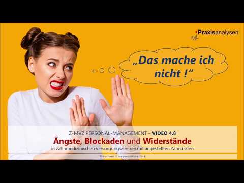 Fehlende Überzeugung und mangelnder Anreiz für angestellte Zahnärzte im Z-MVZ, Teil 4.8