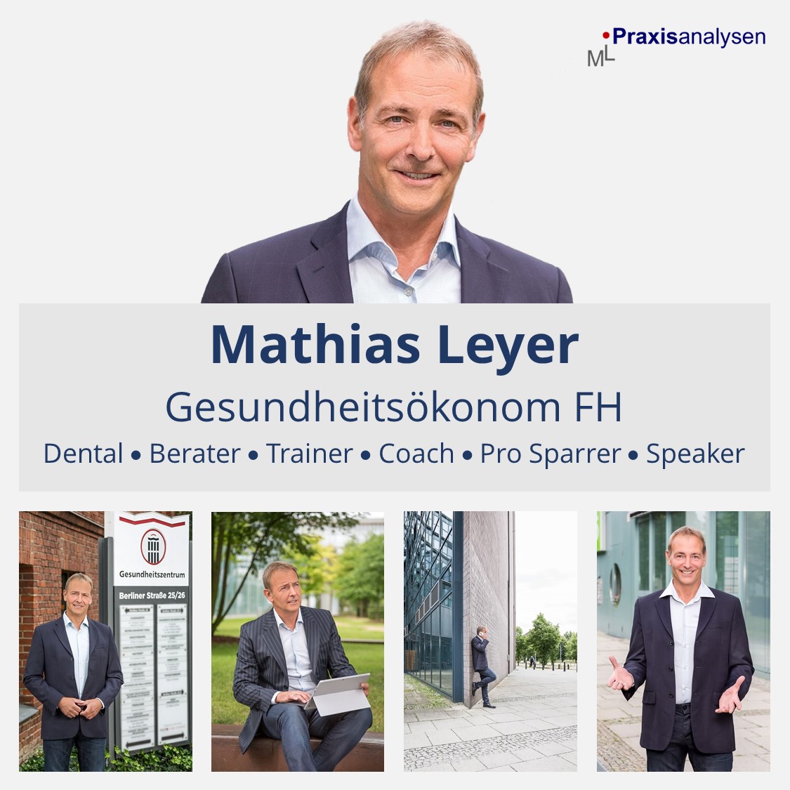 Mathias Leyer, Gesundheitsökonom FH, Dental • Berater • Trainer • Coach • Pro Sparrer • Speaker, Unternehmensberatung und Coaching für Zahnärzte, Zahnkliniken und Z-MVZ mit angestellten Zahnärzten