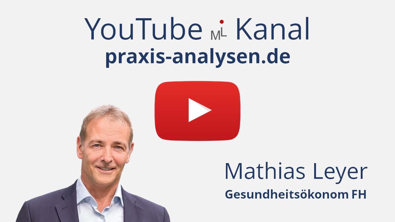Mathias Leyer, Gesundheitsökonom FH, Websites und YouTube-Kanäle ML Praxisanalysen und Zahnarztpraxis-Konzept
